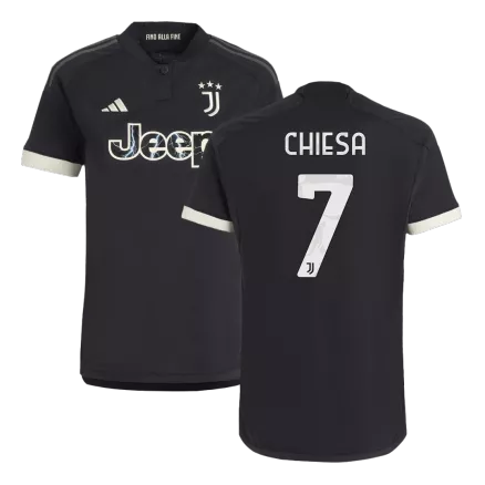 Juventus CHIESA #7 Third Away Jersey 2023/24 - gojersey