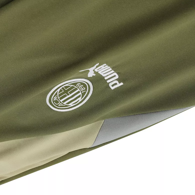 AC Milan Sweatshirt Kit 2023/24 - Green&Gray (Top+Pants) - gojersey
