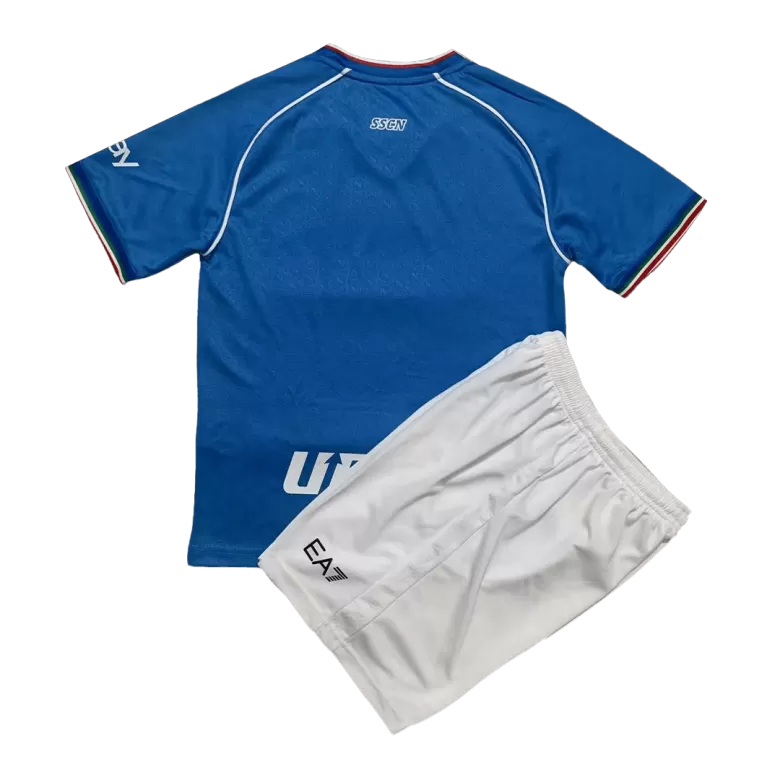 Napoli Home Jersey Kit 2023/24 Kids(Jersey+Shorts+Socks) - gojersey