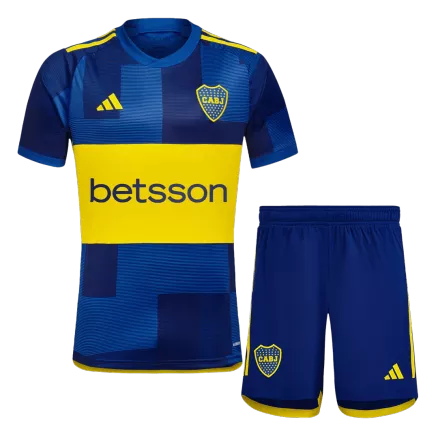 Boca Juniors Home Jersey Kit 2023/24 (Jersey+Shorts) - gojersey