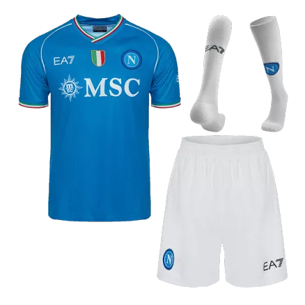 Napoli Home Jersey Kit 2023/24 (Jersey+Shorts+Socks) - gojersey