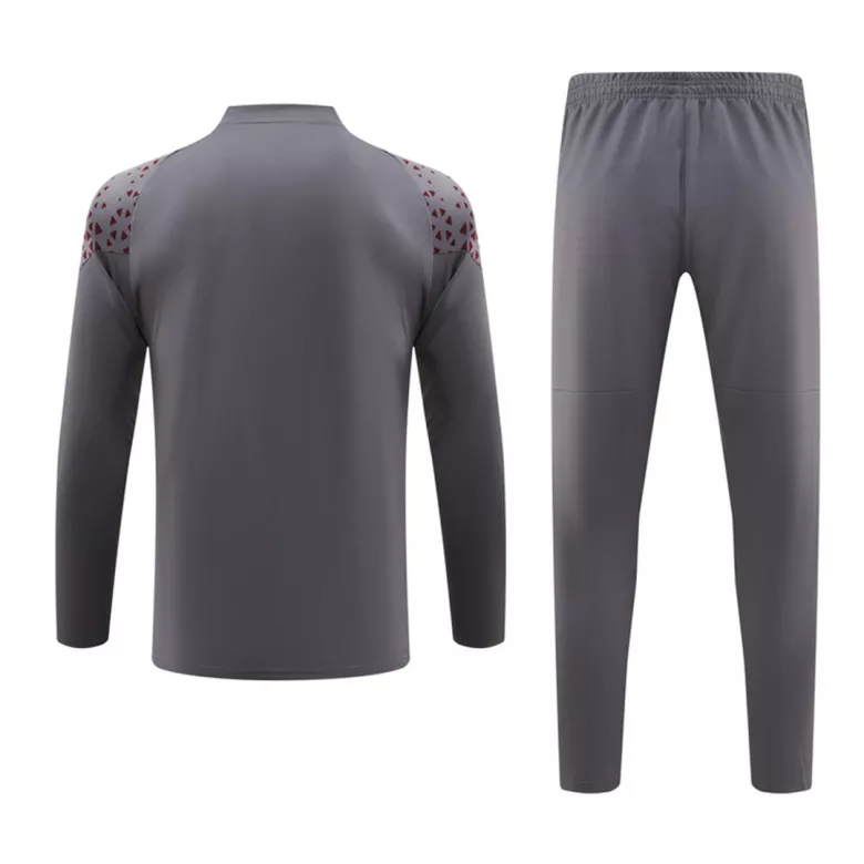 Manchester City Sweatshirt Kit 2023/24 - Gray (Top+Pants) - gojersey