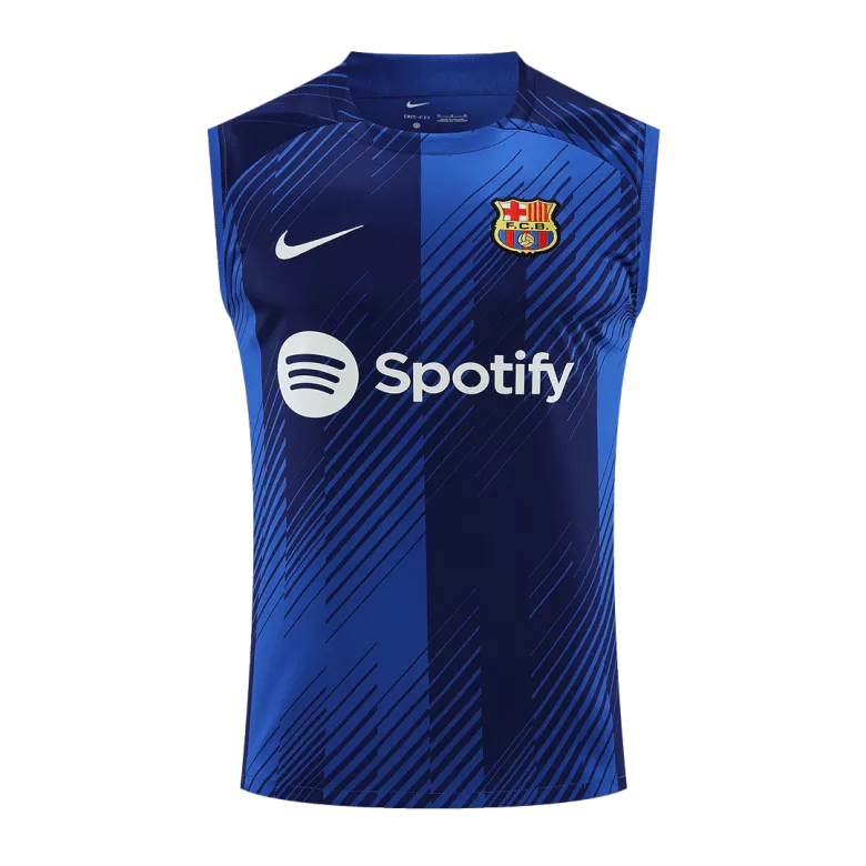 Barcelona Pre-Match Sleeveless Jersey 2023/24 - gojersey