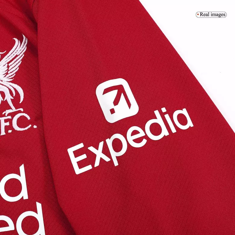 Liverpool Long Sleeve Home Jersey 2023/24 - gojersey