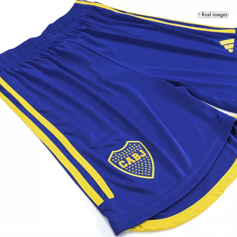 Boca Juniors Home Soccer Shorts 2023/24 - gojersey