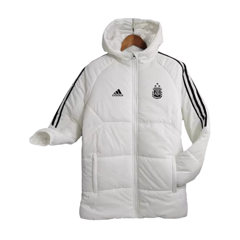 Argentina Training Winter Jacket 2023 White - gojersey
