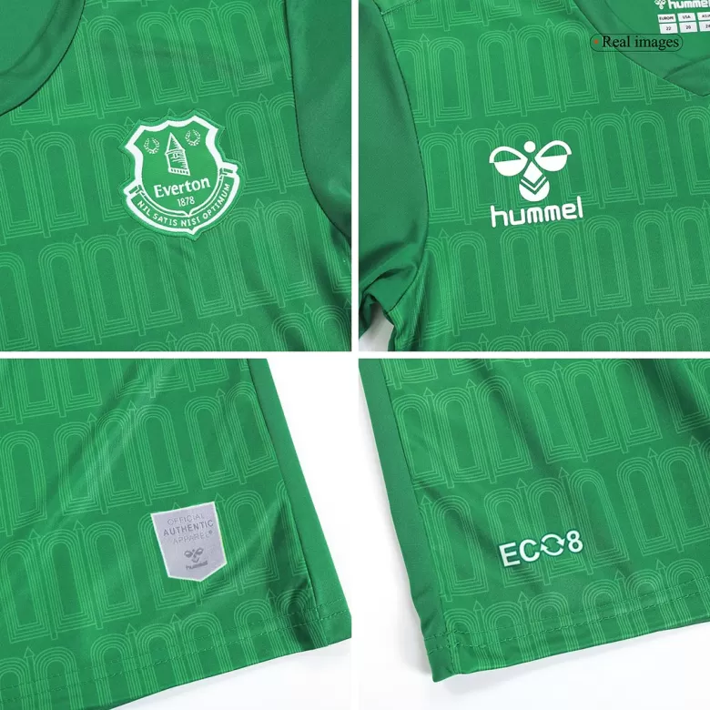 Everton Goalkeeper Jersey Kit 2023/24 Kids(Jersey+Shorts) - gojersey