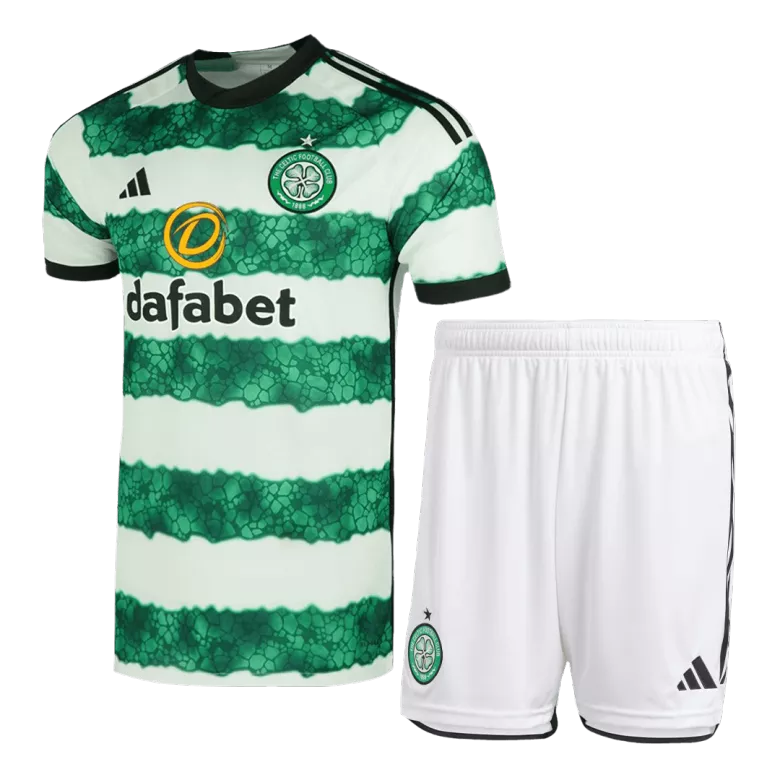Celtic Home Jersey Kit 2023/24 (Jersey+Shorts) - gojersey
