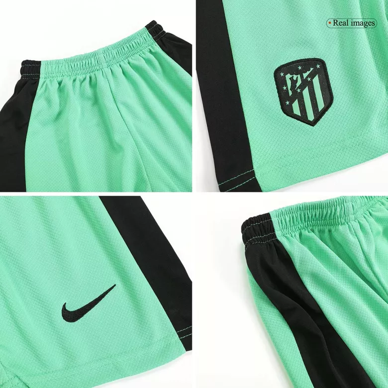Atletico Madrid Third Away Jersey Kit 2023/24 Kids(Jersey+Shorts) - gojersey