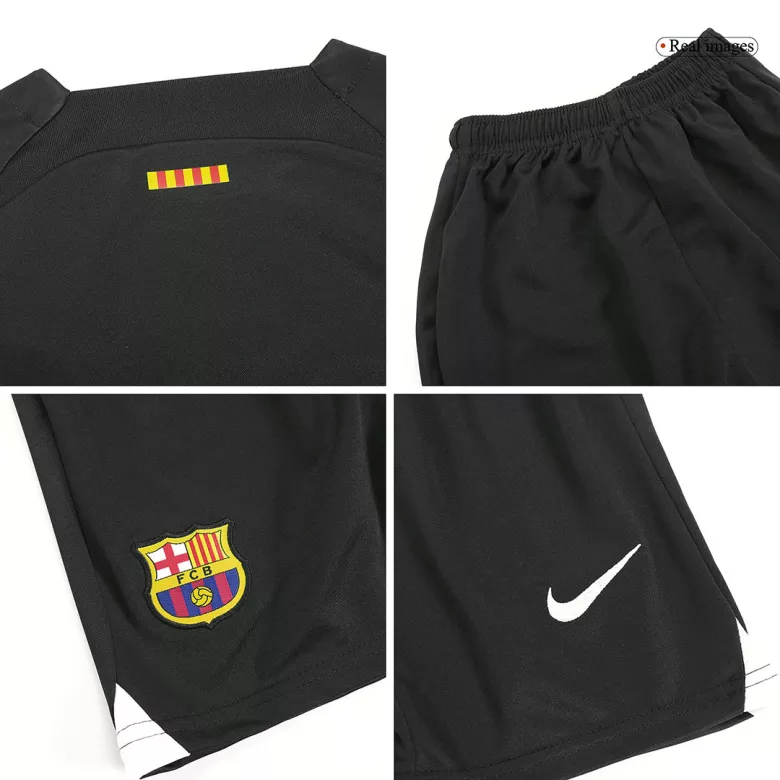 Barcelona Jersey Kit 2023/24 Kids(Jersey+Shorts) - gojersey
