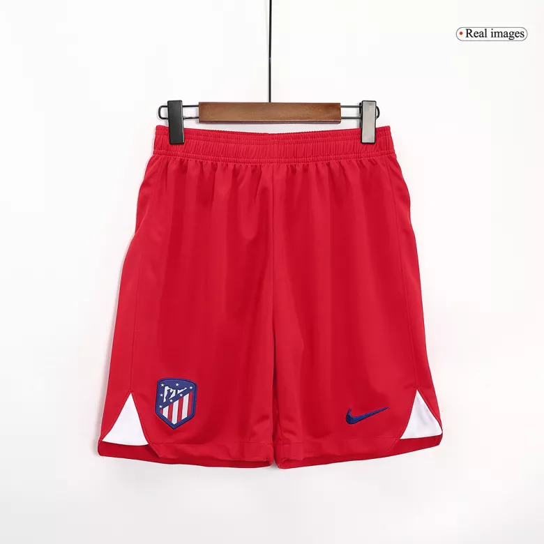 Atletico Madrid Home Soccer Shorts 2023/24 - gojersey