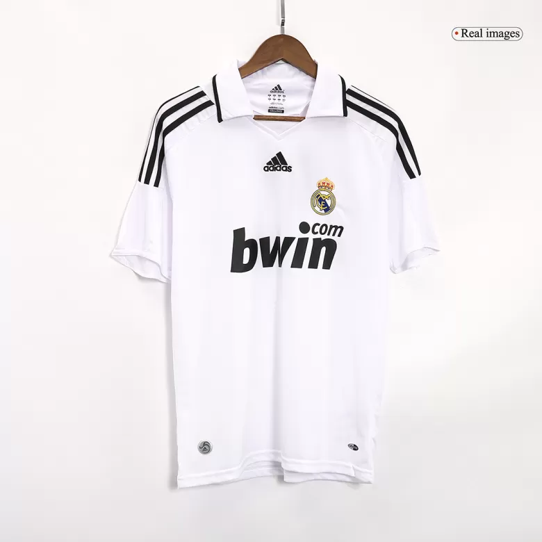 Real Madrid Home Jersey Retro 2008/09 - gojersey