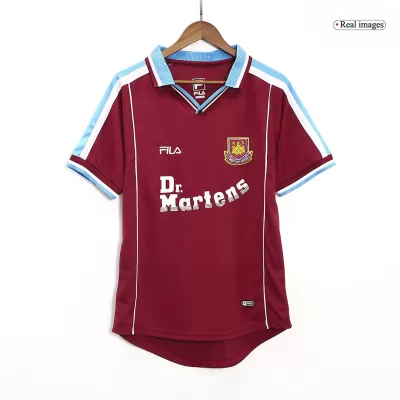 West Ham United Home Jersey Retro 1999/01 - gojersey