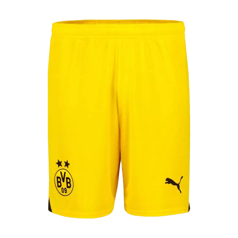 Borussia Dortmund Away Jersey Kit 2023/24 Kids(Jersey+Shorts) - gojersey
