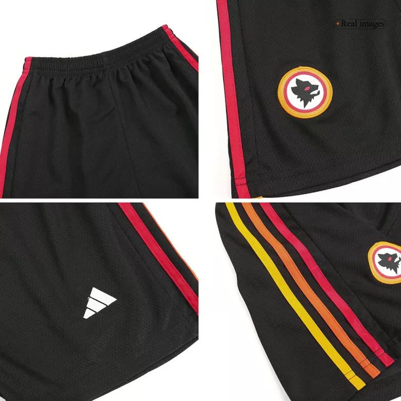 Roma Third Away Jersey Kit 2023/24 Kids(Jersey+Shorts) - gojersey