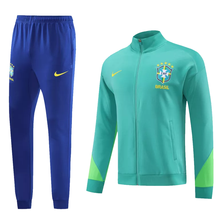 Brazil Training Kit 2023/24 - Green (Jacket+Pants) - gojersey