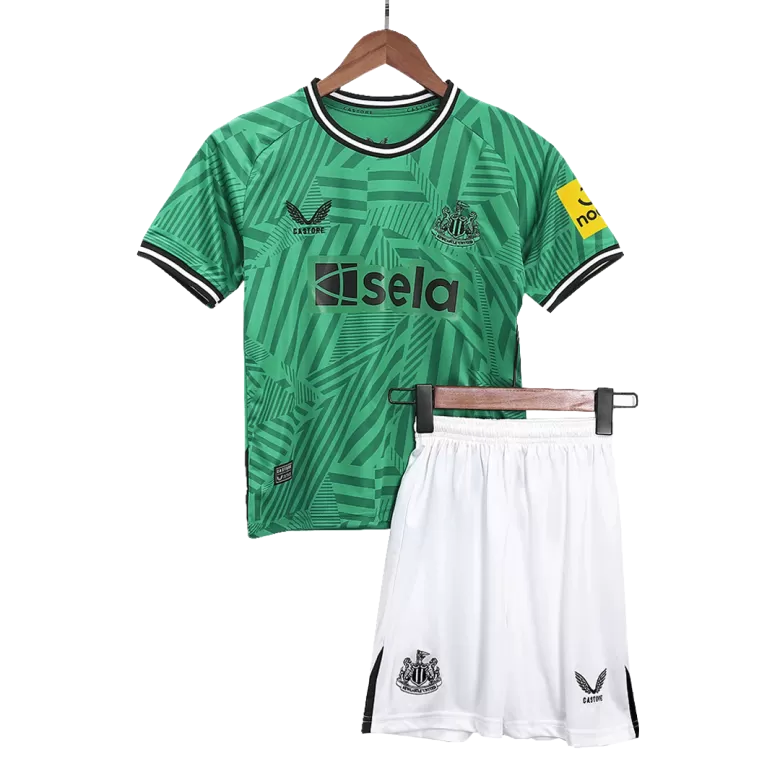 Newcastle United Away Jersey Kit 2023/24 Kids(Jersey+Shorts) - gojersey