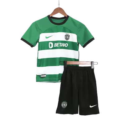 Sporting CP Home Jersey Kit 2023/24 Kids(Jersey+Shorts) - gogoalshop