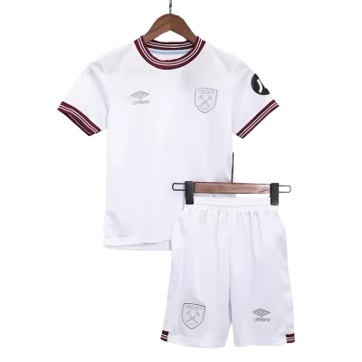 West Ham United Away Jersey Kit 2023/24 Kids(Jersey+Shorts) - gojersey