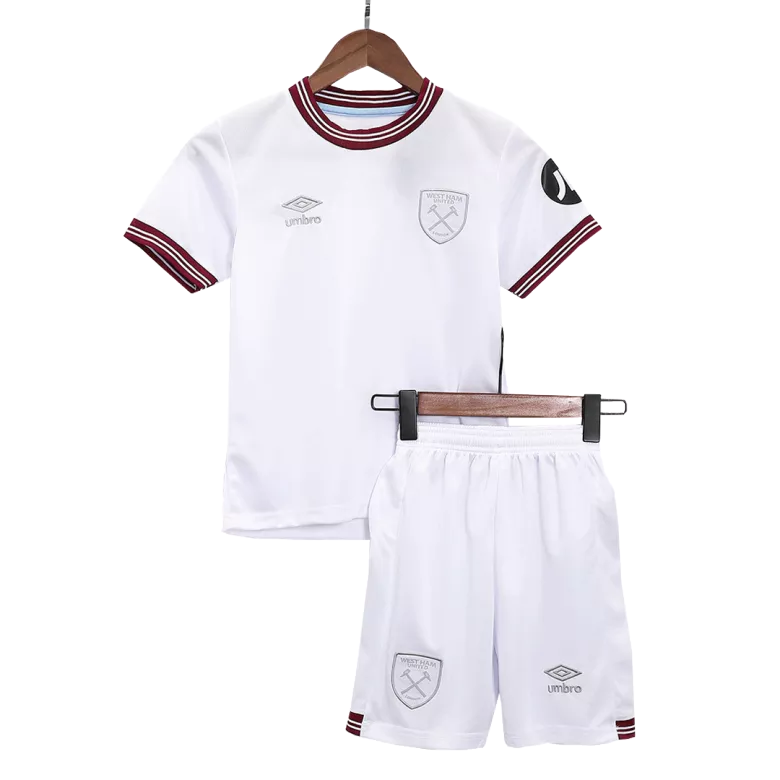 West Ham United Away Jersey Kit 2023/24 Kids(Jersey+Shorts) - gojersey