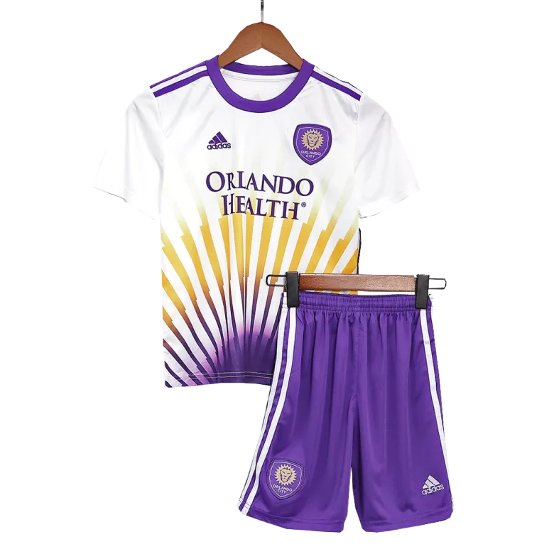 Orlando City Away Jersey Kit 2022 Kids(Jersey+Shorts) - gojersey