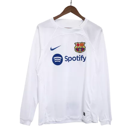 Barcelona Long Sleeve Away Jersey 2023/24 - gojersey