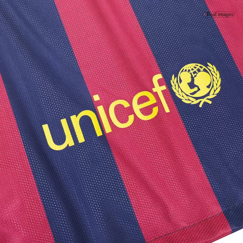 Barcelona SUÁREZ #9 Home Soccer Jersey Retro 2014/15 - Long Sleeve - gojersey