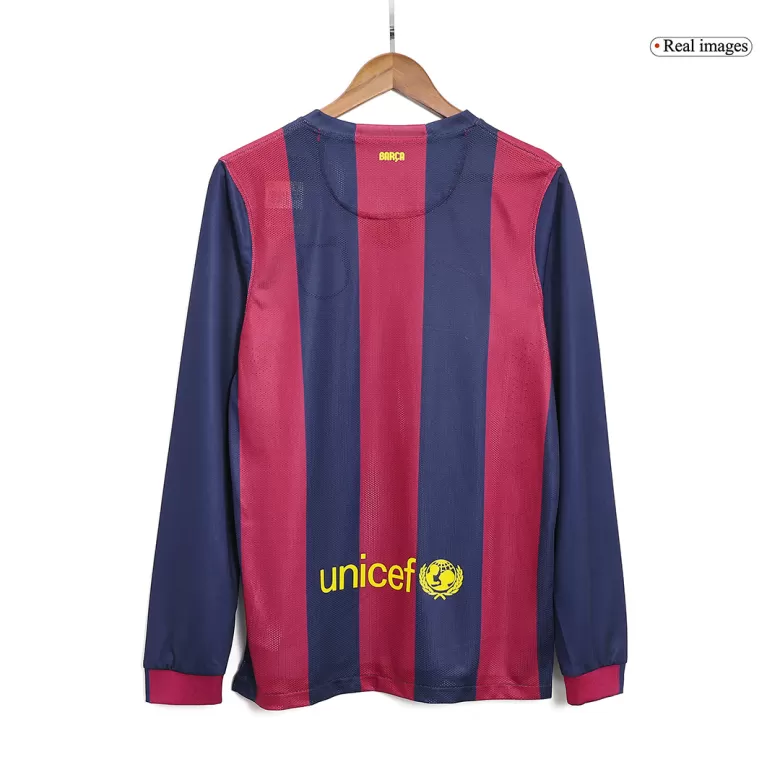 Barcelona Home Jersey Retro 2014/15 - Long Sleeve - gojersey