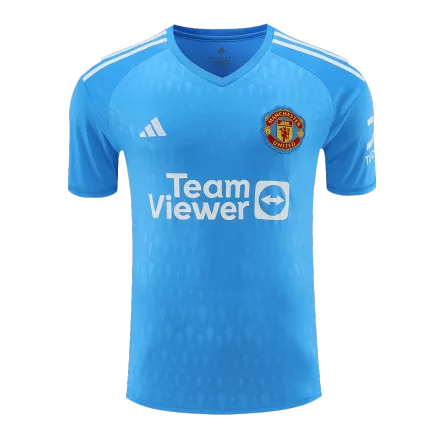 Manchester United Goalkeeper Jersey 2023/24 - Blue - gojersey