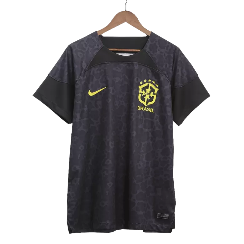 Nike 2022-23 Brazil Youth Goalkeeper Jersey - Black