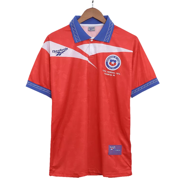 Chile Home Jersey Retro 1998 - gojersey