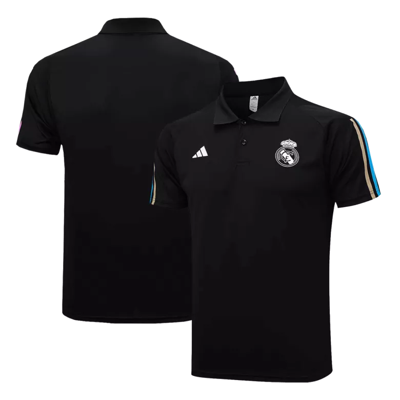 Real Madrid Core Polo Shirt 2023/24 - Black - gojersey