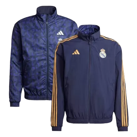 Real Madrid Reversible Anthem Jacket 2023/24 Navy - gojersey