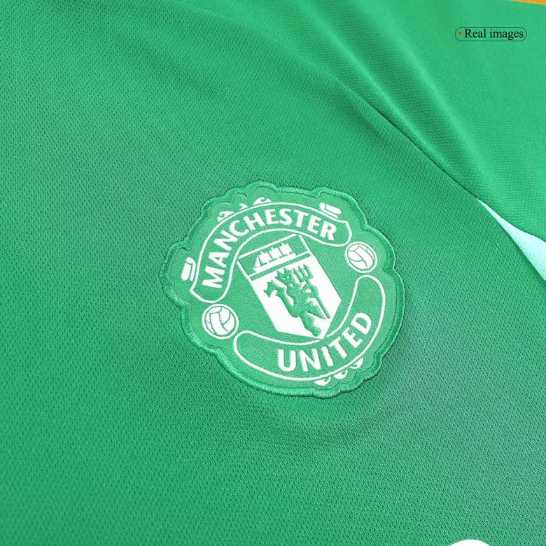 Manchester United Pre-Match Jersey 2023/24 Green - gojersey