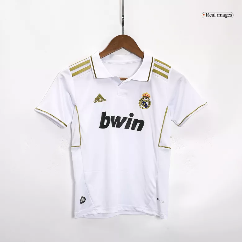 Real Madrid Home Jersey Kit 2011/12 Kids(Jersey+Shorts) - gojersey
