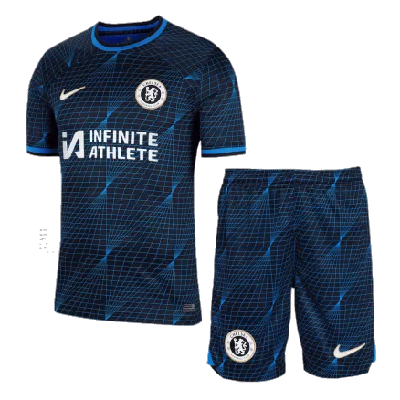 Chelsea Away Jersey Kit 2023/24 (Jersey+Shorts) - gojersey