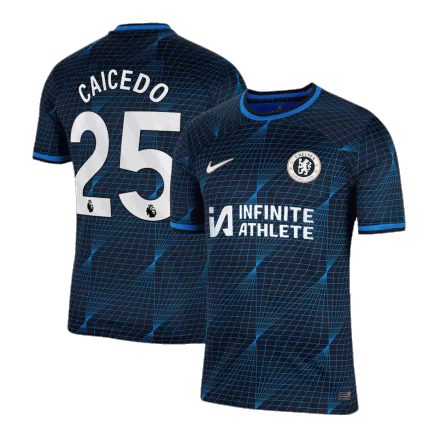 Chelsea CAICEDO #25 Away Jersey 2023/24 - gojersey