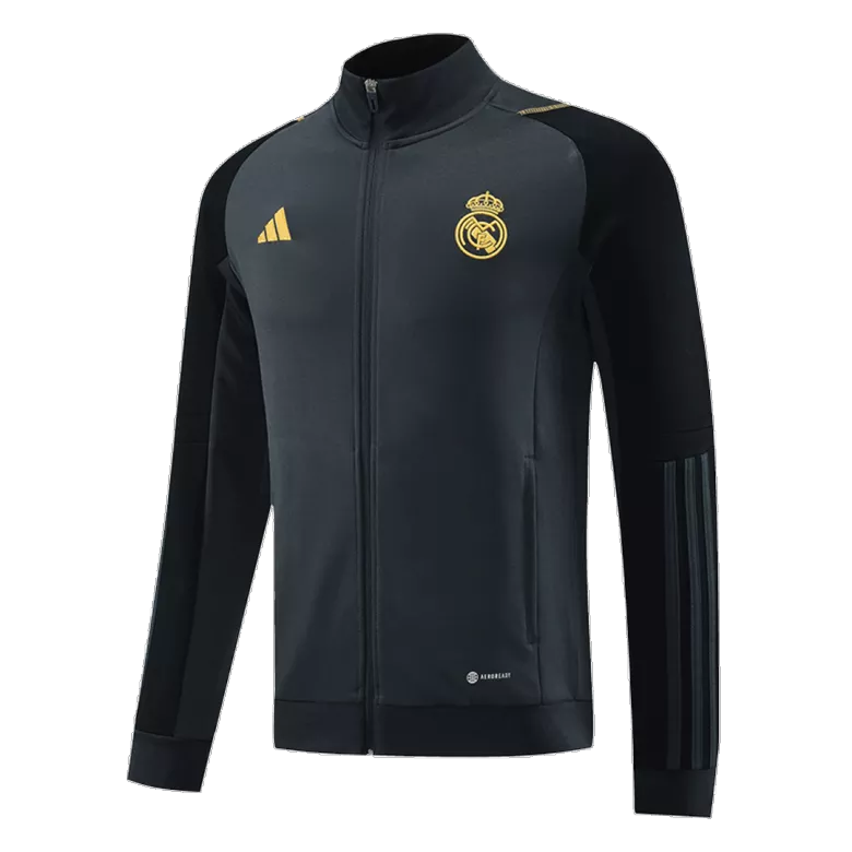 Real Madrid Training Kit 2023/24 - Gray (Jacket+Pants) - gojersey