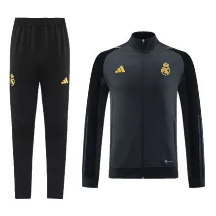 Real Madrid Training Kit 2023/24 - Gray (Jacket+Pants) - gojersey