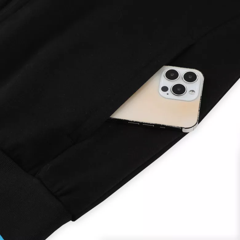 Napoli Hoodie Training Kit 2023/24 - Black (Jacket+Pants) - gojersey