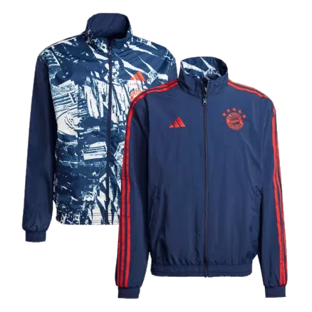 Bayern München Reversible Anthem Jacket 2023/24 Navy - gojersey