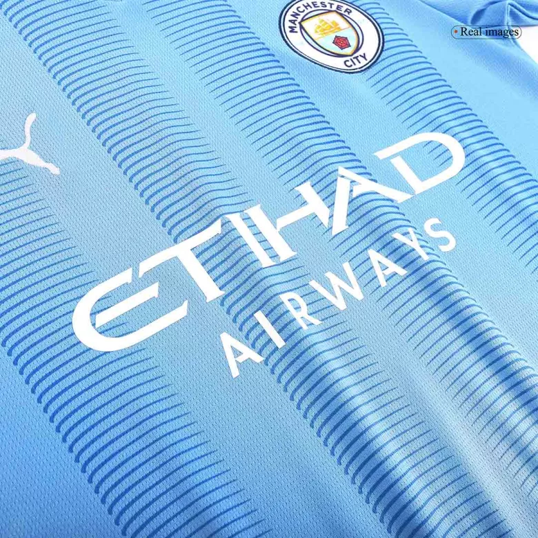 Manchester City CHAMPIONS #23 Home Jersey 2023/24 - gojersey