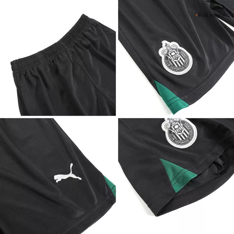 Chivas Third Away Jersey Kit 2023/24 Kids(Jersey+Shorts) - gojersey