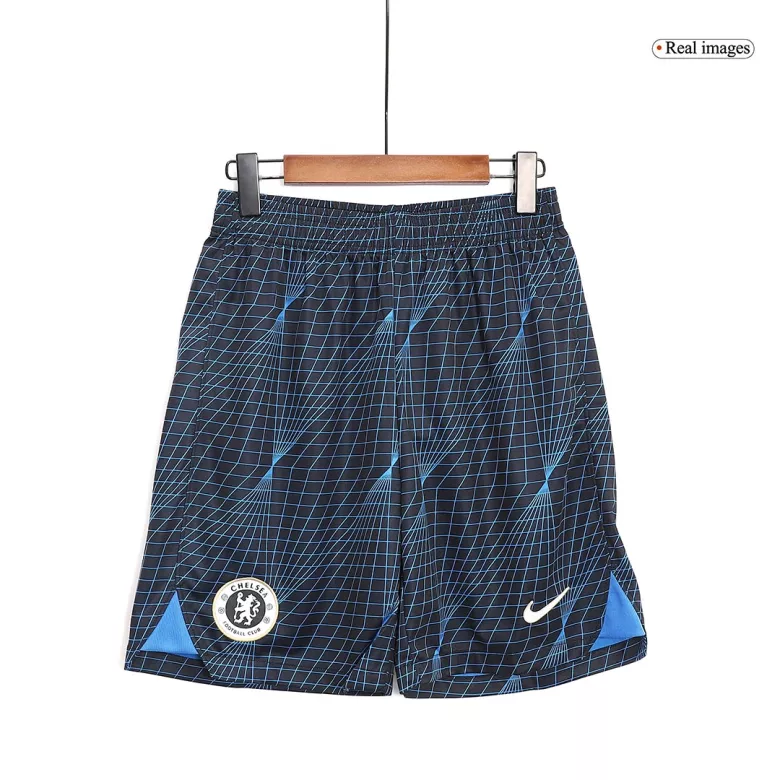 Chelsea Away Soccer Shorts 2023/24 - gojersey