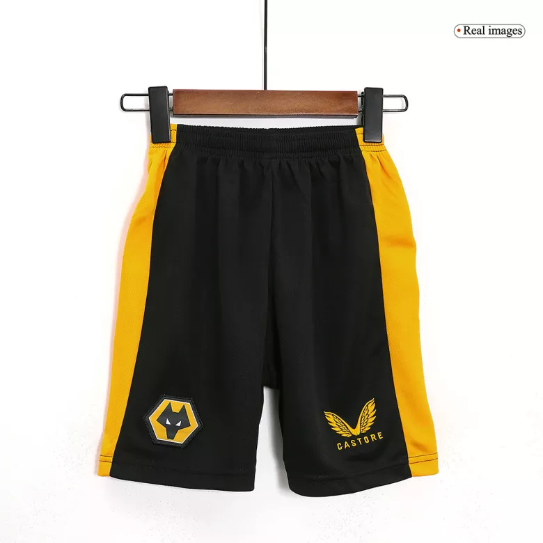 Wolverhampton Wanderers Home Jersey Kit 2023/24 Kids(Jersey+Shorts) - gojersey