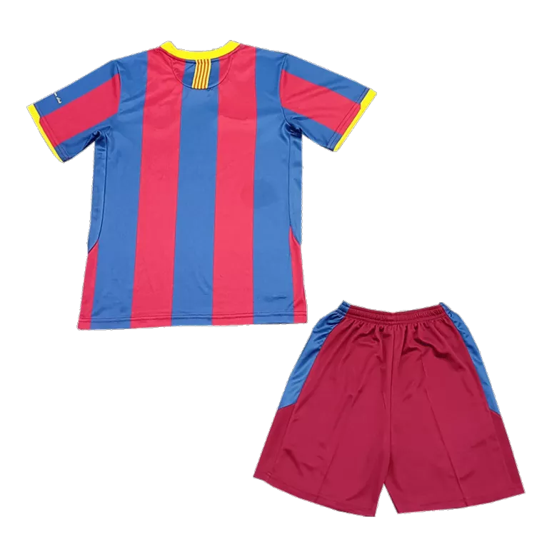 Barcelona Home Jersey Kit 2010/11 Kids(Jersey+Shorts) - gojersey