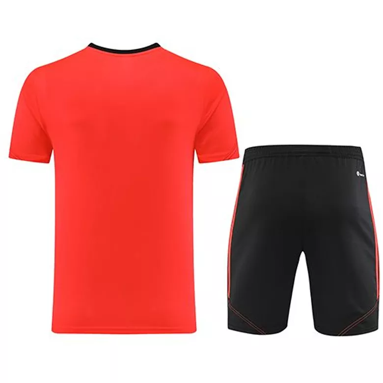 Customize Team Jersey Kit(Shirt+Short) Orange AD02 - gojersey