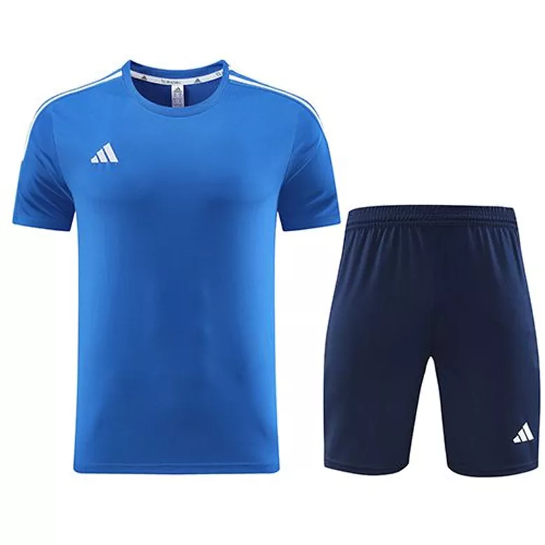 Customize Team Jersey Kit(Shirt+Short) Blue AD02 - gojersey