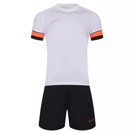 NK-762 Customize Team Jersey Kit(Shirt+Short) White - gojersey