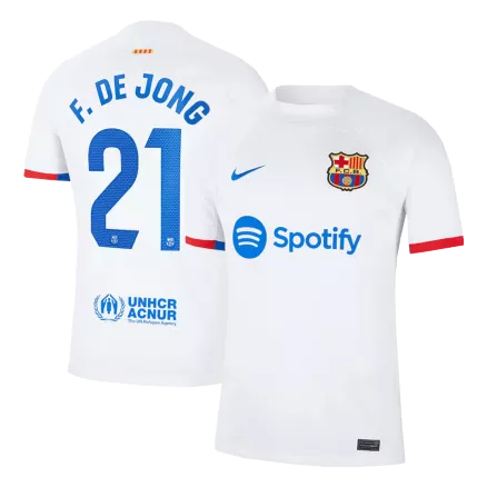 Barcelona F. DE JONG #21 Away Jersey 2023/24 - gojersey